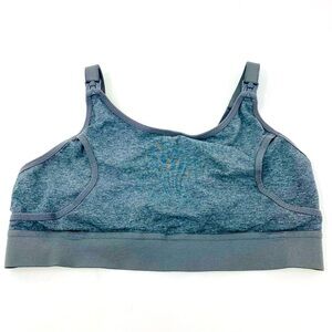 Gray Women's Maternity Nursing Bra Size Medium